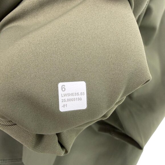 Lululemon Fast and Free HR Tight 25” Army Green Women’s Size 6 NWT - Picture 4 of 15